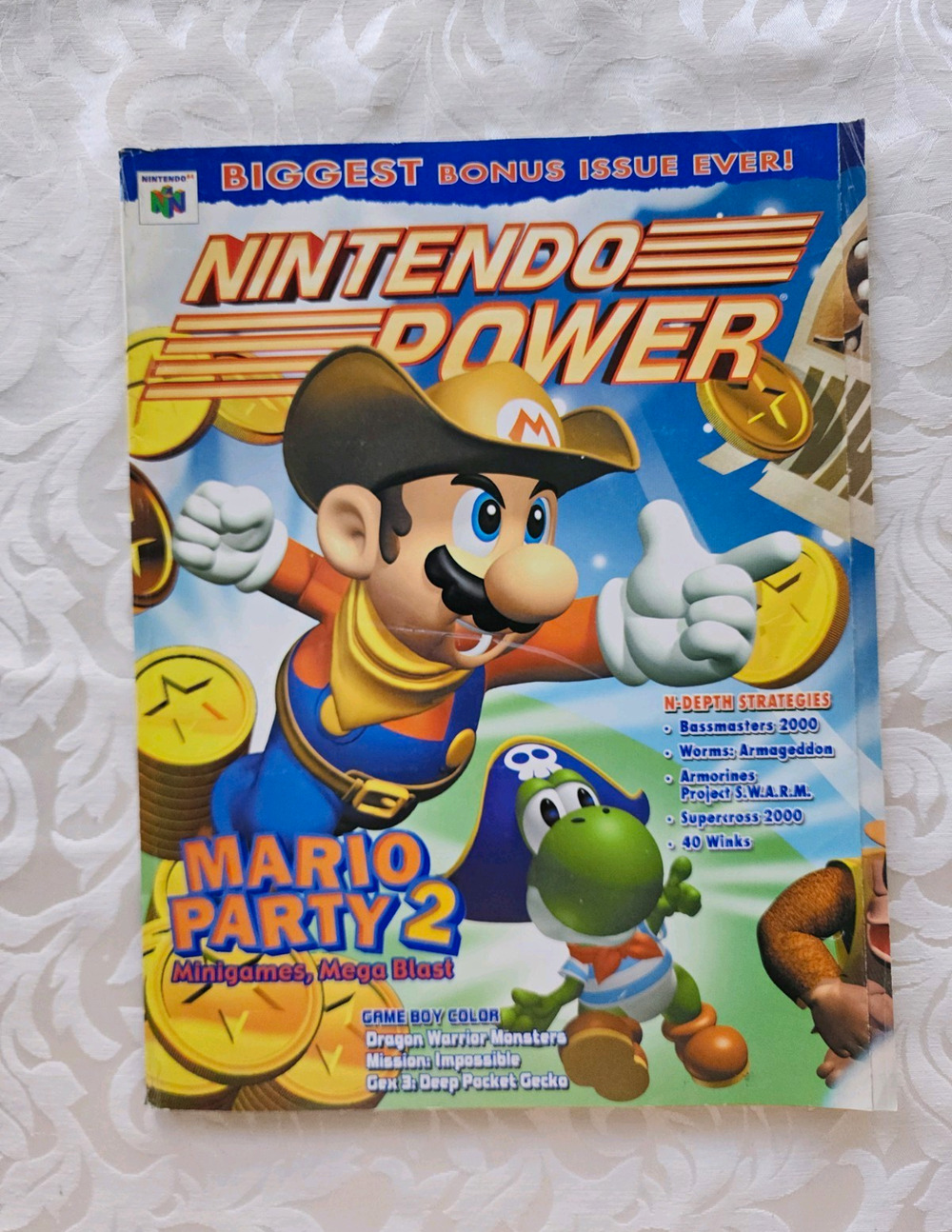 Nintendo Power Mario Party 2 Biggest Bonus Issue Ever! Cover